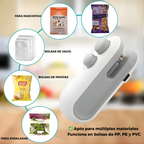 🔥 SealPro 2 en 1 – Mini Sellador y Cortador Recargable